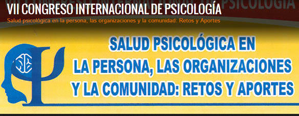 VII Congreso Internacional de Psicología en Perú